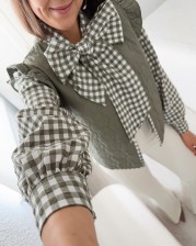 Camisa vichy verde