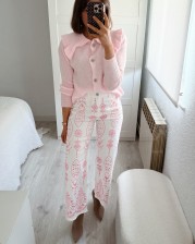 Pantalón bordado