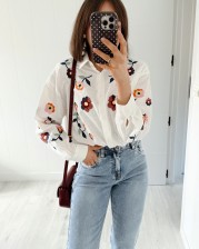 Blusa bordada