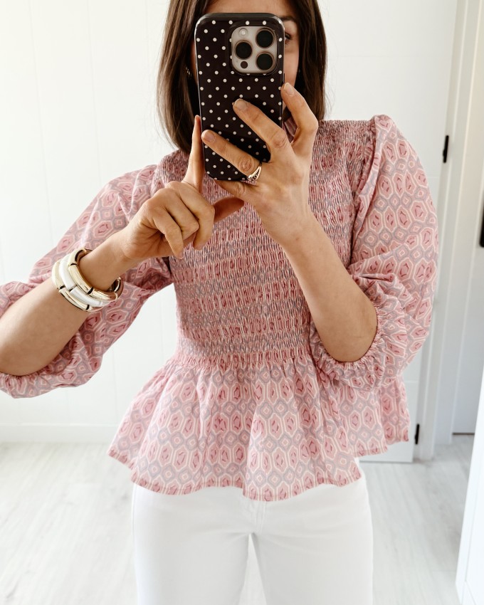 Blusa estampada