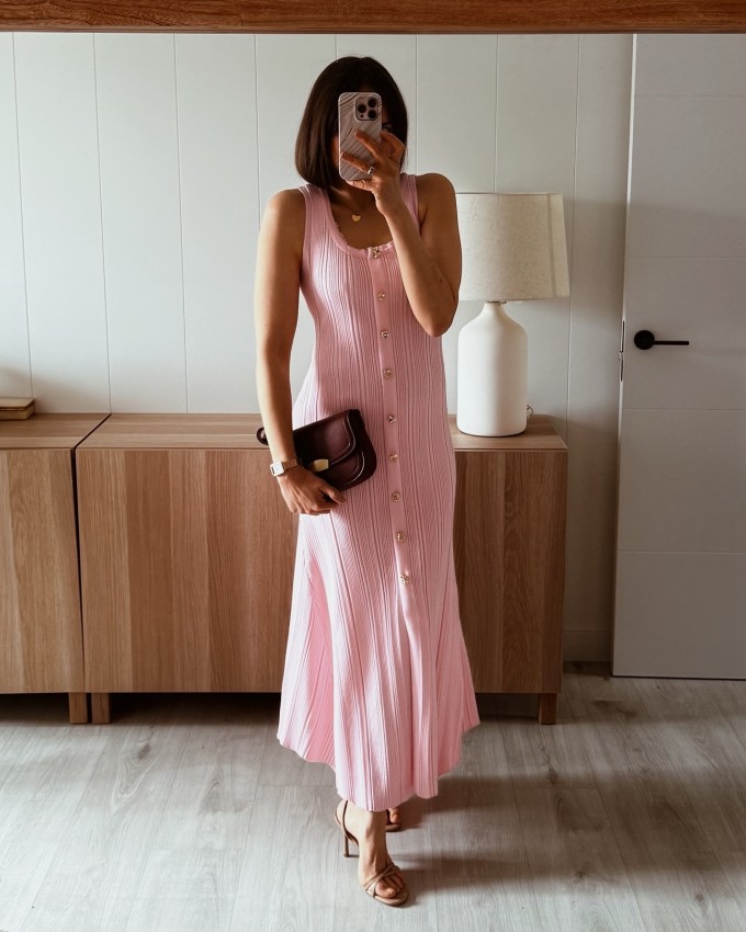 Vestido rosa