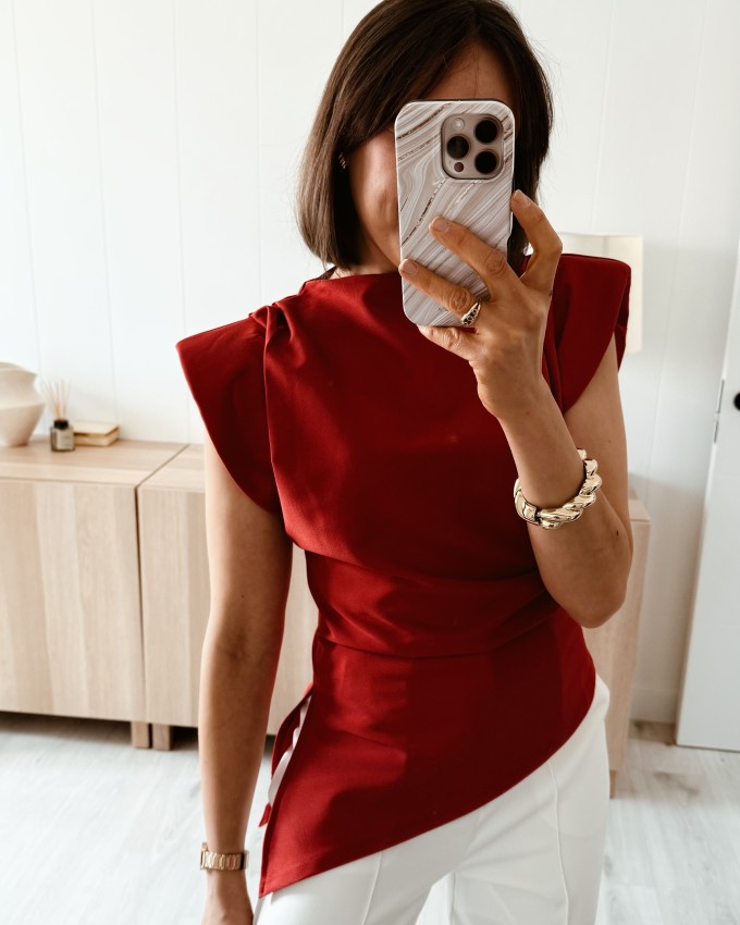 Top rojo