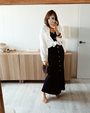 Vestido punto marino
