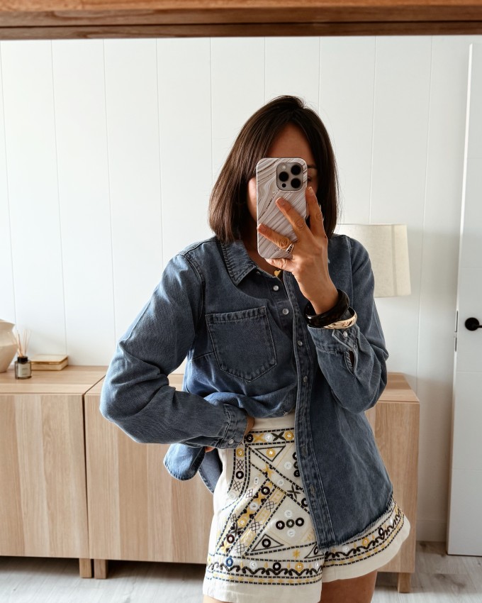 Short boho