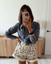 Short boho