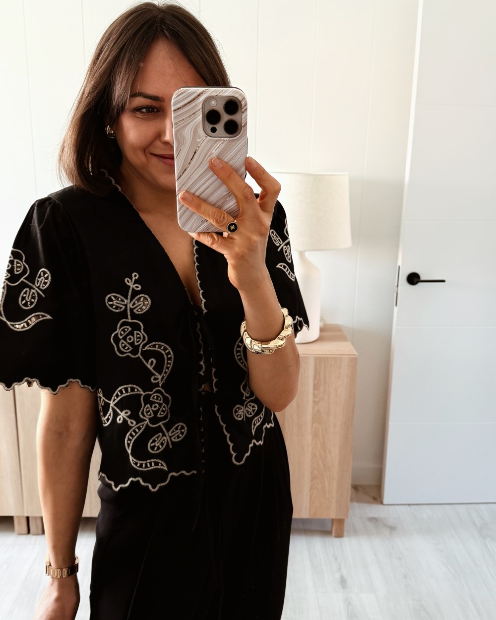 Blusa bordada