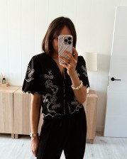 Blusa bordada