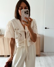 Blusa bordada