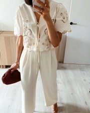 Blusa bordada