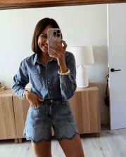 Short bordado ondita