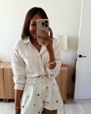 Short bordado