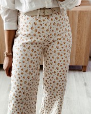 Pantalón florecitas