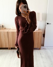 Vestido detalles manga