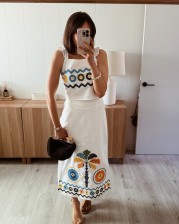 Conjunto bordado