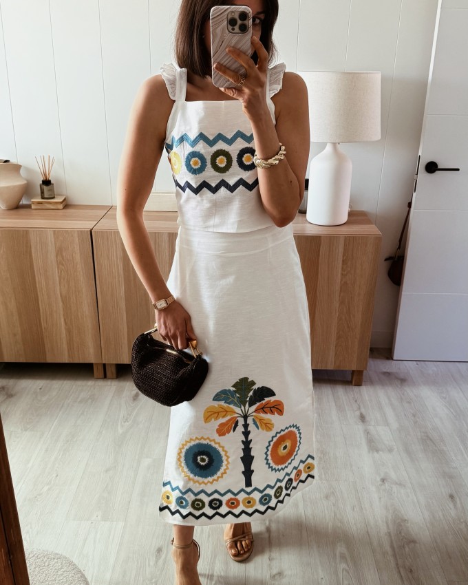 Conjunto bordado