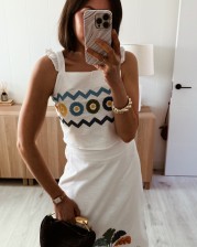 Conjunto bordado