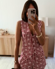 Conjunto chaleco y short