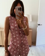 Conjunto chaleco y short