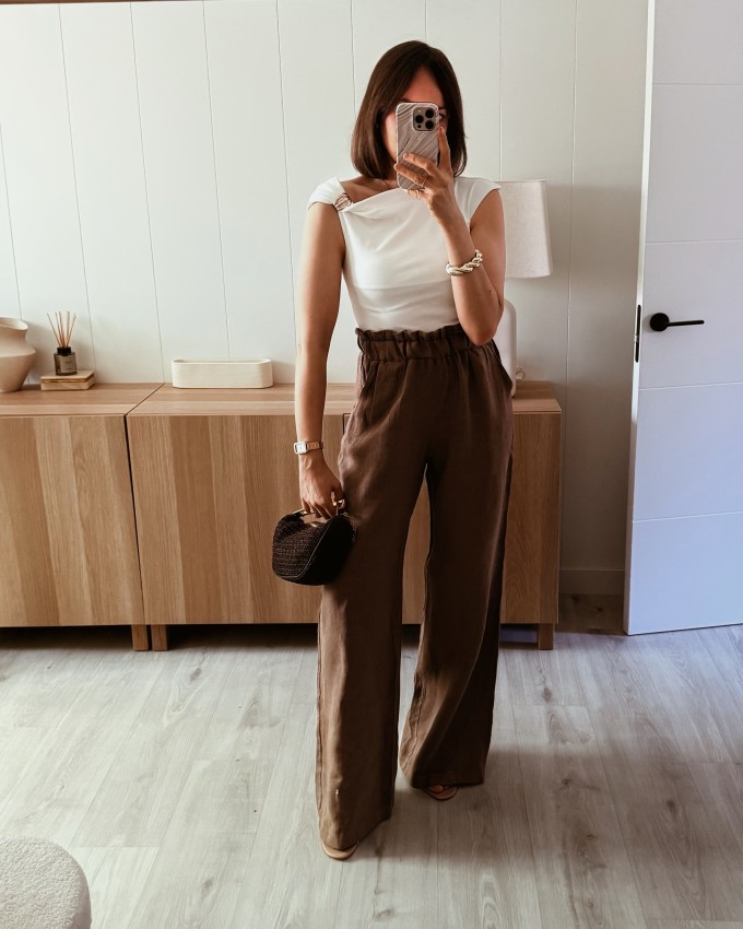 Pantalón lino