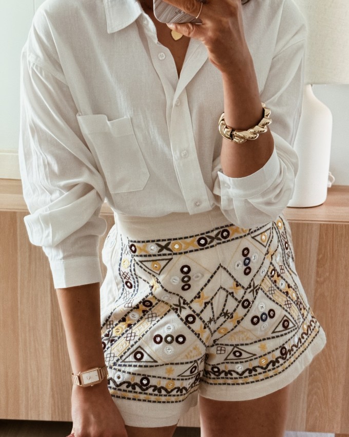 Short boho