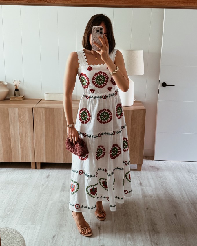 Vestido bordado