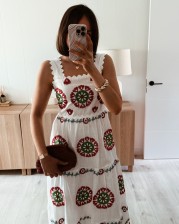 Vestido bordado