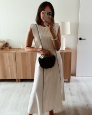 Vestido combinado