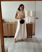 Vestido combinado