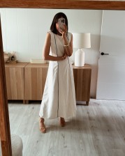 Vestido combinado