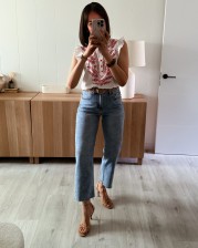 Blusa bordada