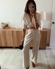 Conjunto beige