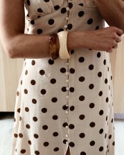Vestido topitos