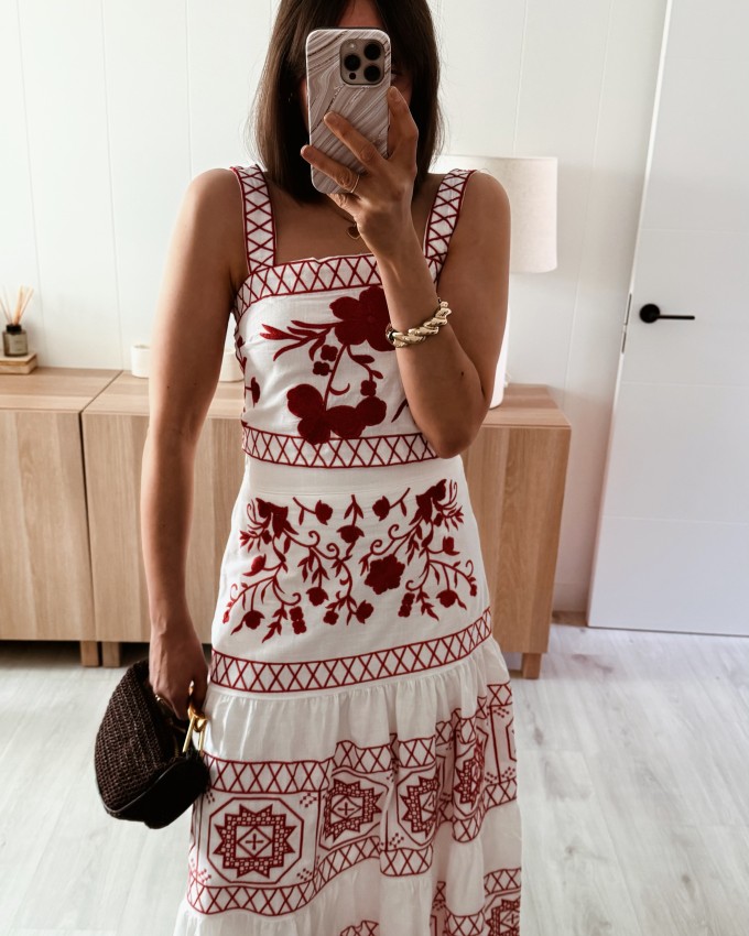 Conjunto bordado